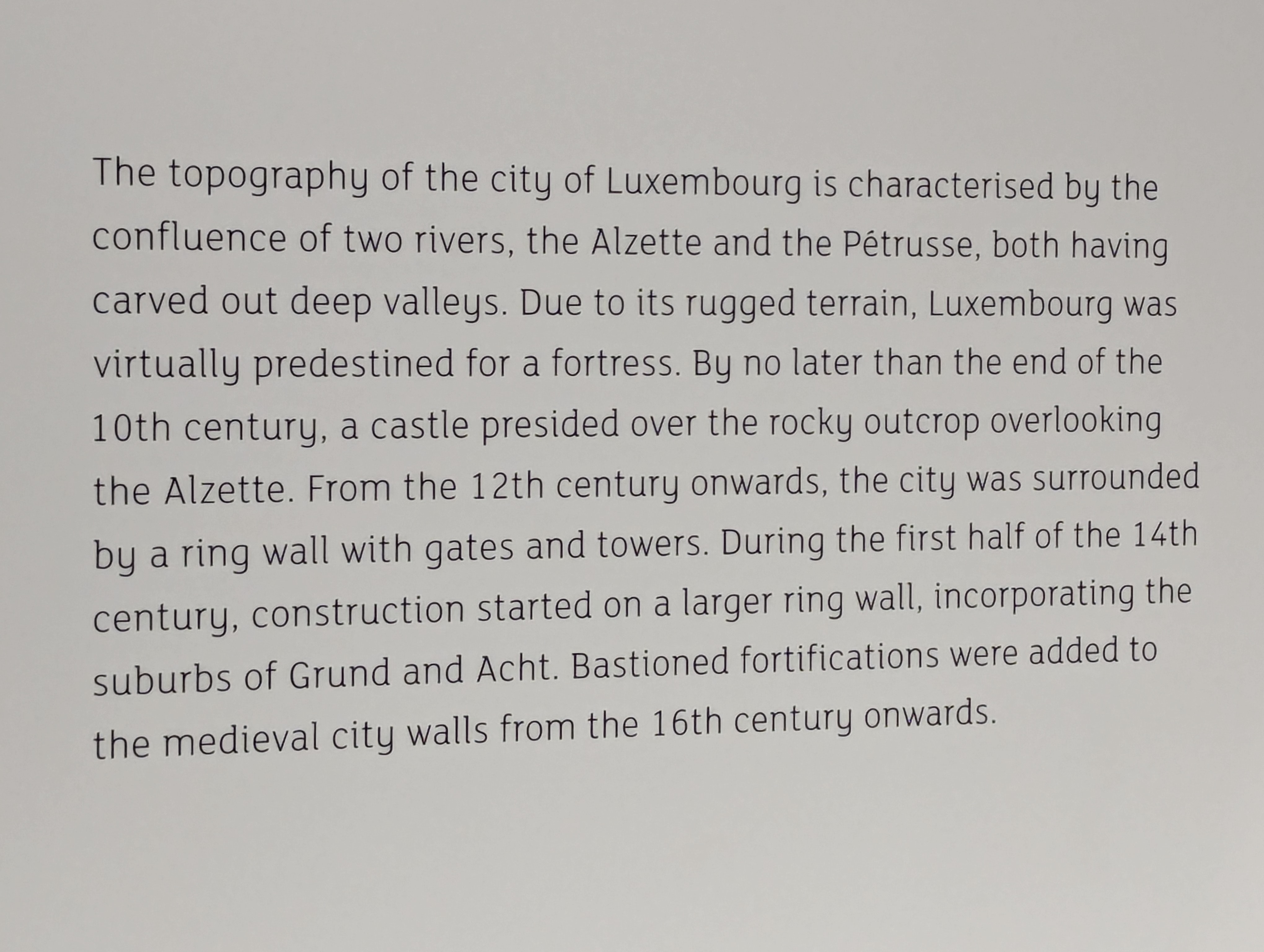 Luxembourg, City Museum